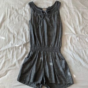 Gray romper